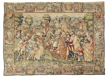 Tapestry of Jephthah and His Daughter